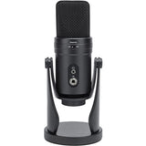 Samson G-Track Pro USB Mic with Built-In Audio Interface Bundle with Headphones, 4-Port USB Hub & Pop Filter