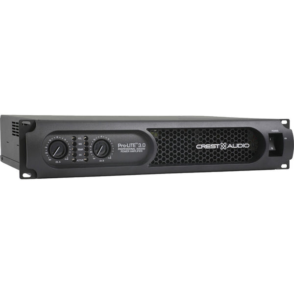 Crest Audio Pro-LITE 3.0 Professional Power Amplifier (830W, 2 RU)