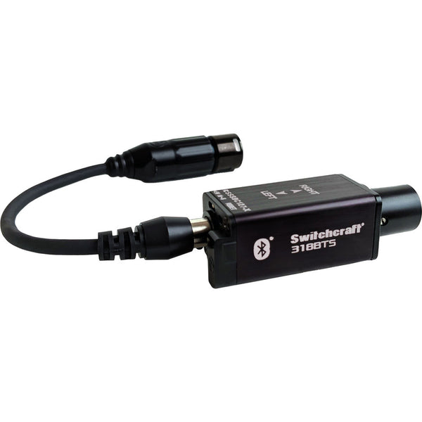 Switchcraft 318BTS Phantom-Powered Stereo Bluetooth Audio Receiver for Mixers