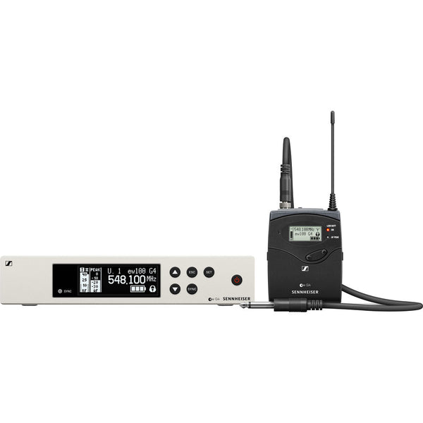 Sennheiser ew 100 G4 Wireless Instrument System with Ci 1 Guitar Cable G: (566 to 608 MHz)