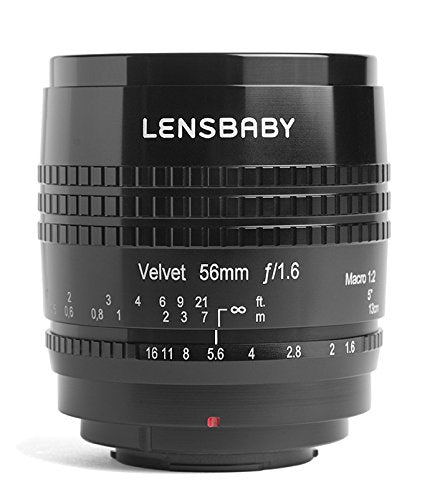 Lensbaby Velvet 56mm f/1.6 Lens for Micro Four Thirds