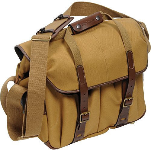 Billingham 307L Camera Bag (FibreNyte Khaki/Chocolate Leather)
