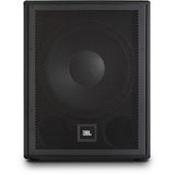 JBL IRX115S Compact Powered 15" Portable Subwoofer Bundle with Compact Powered 12" Portable Speaker with Bluetooth and On-Stage Subwoofer Pole with M20 Thread