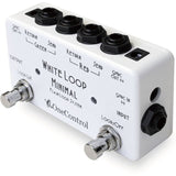 One Control White Loop Flash 2-Channel Switcher Pedal