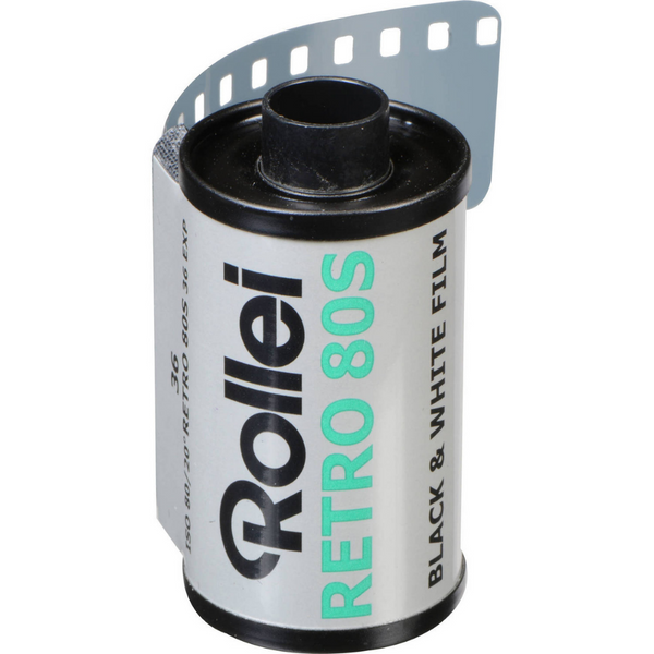 Rollei Retro 80S Black and White Negative Film (35mm Roll Film, 36 Exposures)