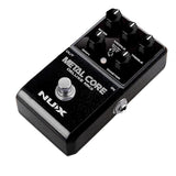NUX Metal Core Deluxe mkII Hi Gain Distortion Pedal with 3 Amps/IR's Bundle with Kopul 10' Instrument Cable, Hosa 6" Guitar Patch Cable and Fender 12-Pack Guitar Picks