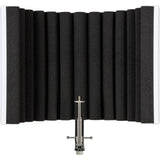 sE Electronics RF-X WB Portable Isolation Filter X (White) Bundle with Auray RFMS-580 Reflection Filter Tripod Mic Stand