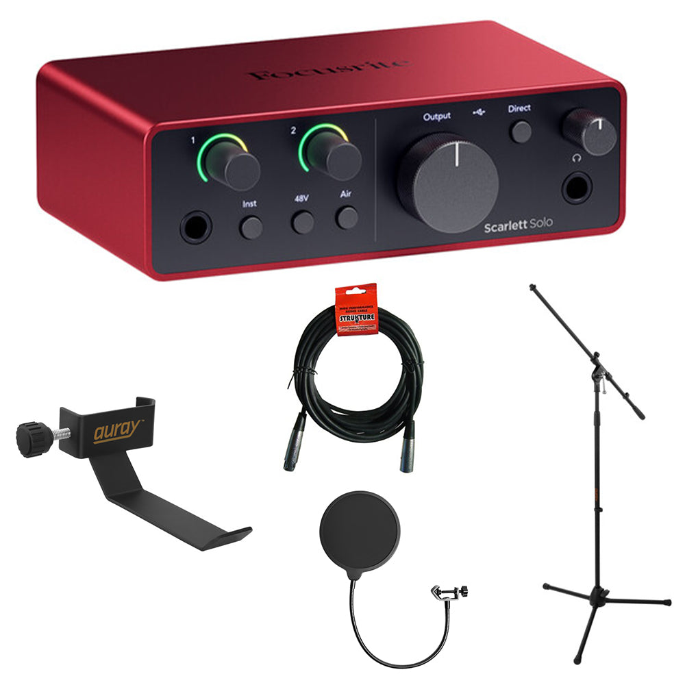 Discover the New Focusrite Scarlett 4th Gen Interfaces and Bundles