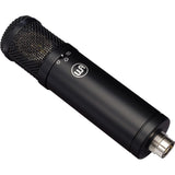 Warm Audio WA-47jr Large-Diaphragm FET Condenser Microphone (Black) Bundle with Studio Headphones, Pop Filter & XLR Cable