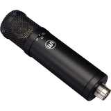 Warm Audio WA-47jr Large-Diaphragm FET Condenser Microphone (Black) Bundle with Reflection Filter & Tripod Mic Stand