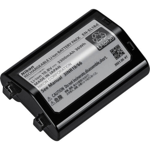 Nikon EN-EL18d Rechargeable Lithium-Ion Battery (10.8V, 3300mAh)