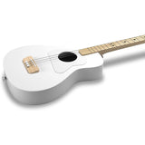 Loog 3 String Pro Acoustic Guitar and Accompanying App for Children, Teens and Beginners – White