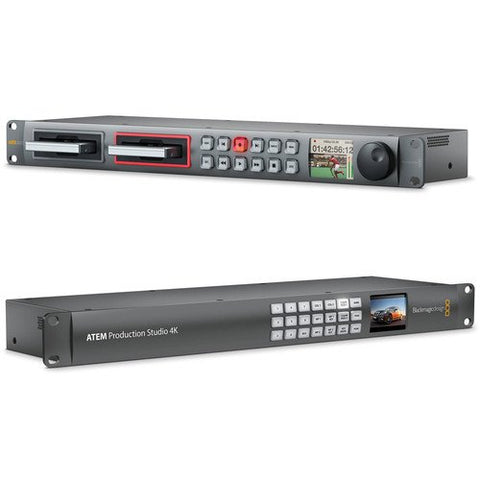 Blackmagic Design 4K ATEM Production Studio & HyperDeck Studio 12G Kit