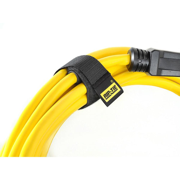 Rip-Tie CableWrap 1 x 9" (10 Pack) (Black)