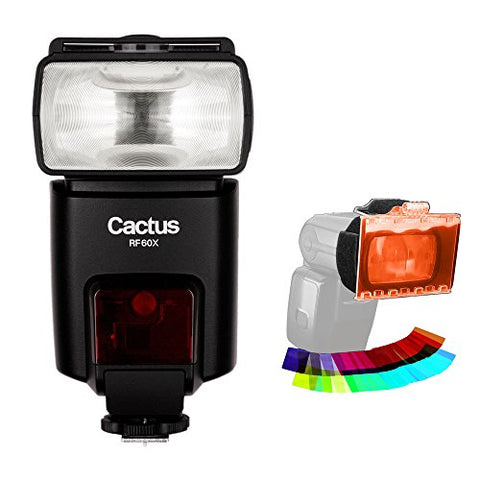 Cactus RF60x Wireless Flash with Vello EZ-Flip Gel Set Kit