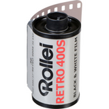 Rollei Retro 400S Black and White Negative Film (35mm Roll Film, 36 Exposures)