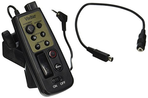 Vivitar 8 Button Remote Control fits Canon & Sony and other Camcorders with LANC or A/VR Jacks