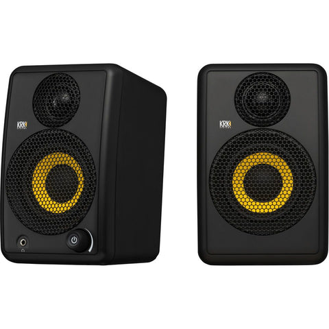 KRK GoAux 3 3" Portable Monitors (GOAUX3-NA)