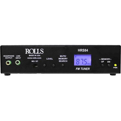 Rolls HRS84 FM Digital Tuner with XLR Outputs