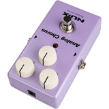 NUX Analog Chorus Guitar Effect Pedal the legendary chorus sound from the 80's, authentic Chorus effect from warm subtle shimmer to near-vibrato wobbles