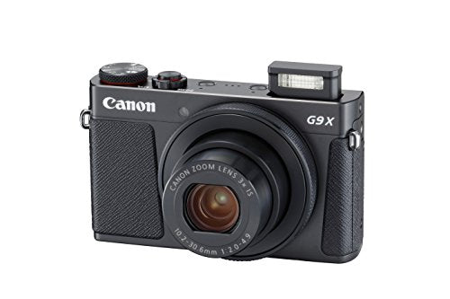 Canon PowerShot G9 X Mark II Digital Camera with Built-in Wi-Fi & Bluetooth w/ 3 inch LCD (Black)