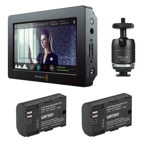Blackmagic Design Video Assist  Recorder w/ 5" Monitor Kit