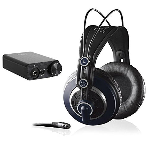 AKG K 240 MK II Professional Semi-Open Stereo Headphones with FiiO E10K USB DAC Headphone Amplifier