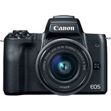 Canon EOS M50 Mirrorless Digital Camera with 15-45mm Lens Video Creator Kit (Black)