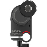 Moza AirCross 2 3-Axis Handheld Gimbal Stabilizer with Moza iFocus-M Lens Motor & Kellards Cleaning Wipes Bundle