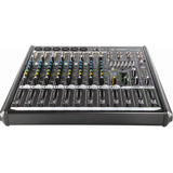 Mackie ProFX12v2 12-Channel Sound Reinforcement Mixer with Padded Nylon Mixer/Equipment Bag & PB-S3410 3.5 mm Stereo Breakout Cable, 10 feet Bundle