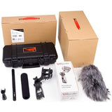 Aputure Deity Condenser Shotgun Microphone Kit with WindShield & Shock Mount
