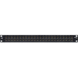 Black Lion Audio PBR TRS 48-Point Gold-Plated TRS Patchbay (1 RU)