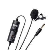 Tascam DR-05 Portable Handheld Digital Audio Recorder with Boya BY-M1 Omni Directional Lavalier Microphone Kit