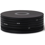 Urth 77mm Magnetic UV, Circular Polarizing (CPL), ND8, ND1000 Lens Essentials Filter Kit (Plus+)