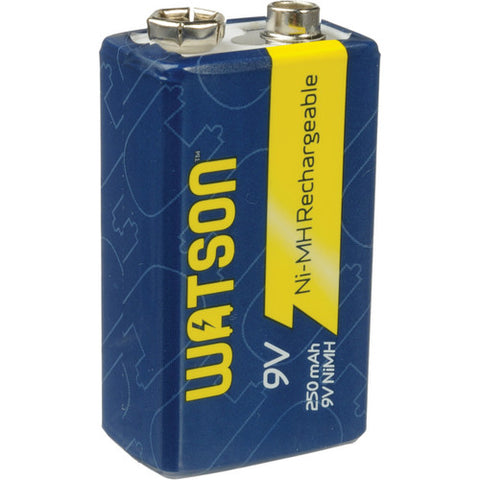 Watson 9V Rechargeable NiMH Battery