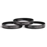 Lensbaby Sol 45mm f/3.5 Lens for Fuji X Cameras with Lensbaby 46mm Macro Filters Bundle