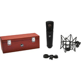 Warm Audio WA-87 R2 Large Diaphragm Condenser Microphone (Black) Bundle with Reflection Filter & Mic Stand