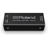 Roland V-02HD STR HD Video Mixer/Switcher Live Streaming Bundle with USB Video Encoder UVC-01