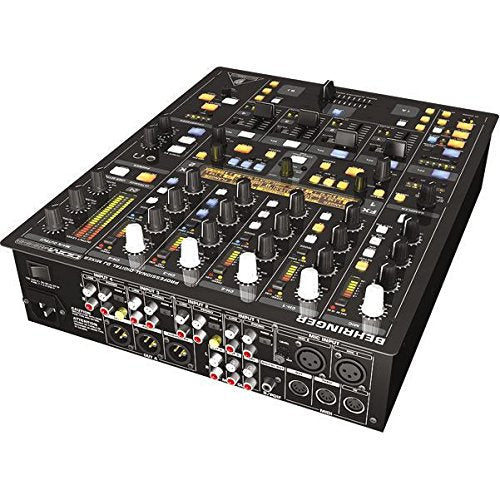 Behringer Digital Pro Mixer Ddm4000 Ultimate 5-Channel Digital Dj Mixer With Sampler, 4 Fx Sections, Dual Bpm Counters And Midi