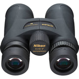 Nikon 7548 8x42 Monarch 7 ATB Binocular (Black) with Nikon Retractable Rangefinder Tether & Binocular Harness Bundle