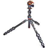 3 Legged Thing Leo 2.0 Tripod Kit with AirHed Pro Lever Ball Head (Gray)