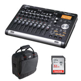 Tascam DP-03SD Digital Portastudio 8-Track Recorder with G-MIXERBAG-1212 Mixer Bag & 32GB Memory Card Bundle