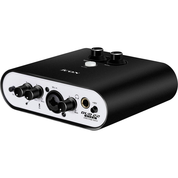 Icon Pro Audio Duo22 Live 2x2 Livestream USB Audio Interface