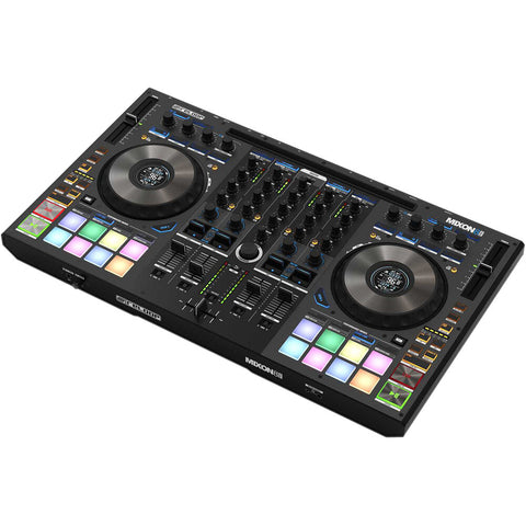 Reloop MIXON 8 Pro DJ Controller for Serato DJ and Algoriddim djay Software