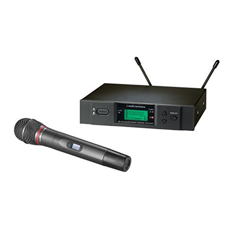 Audio-Technica ATW-3141BI 3000 Series Wireless Cardioid Dynamic Handheld Microphone System