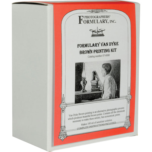 Photographers' Formulary Van Dyke Brown Printing Kit - Makes 100 4x5" Prints