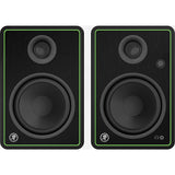 Mackie CR5-XBT Series 5" Bluetooth Studio Monitors (Pair) with 2x Small Isolation Pad & 3' REAN Stereo Breakout Cable Bundle