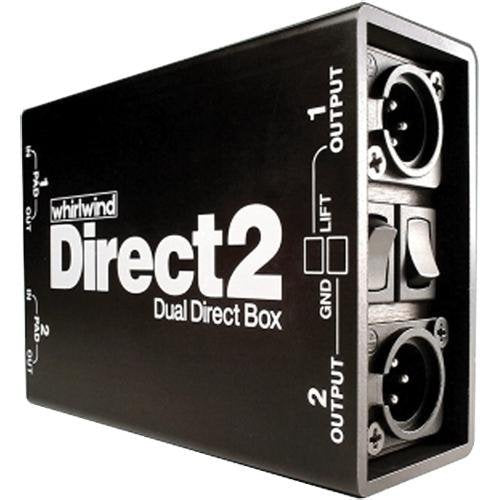 Whirlwind DIRECT2 - Passive, Two Channel Direct Box