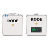 Rode Wireless GO Compact Digital Wireless Microphone System White Bundle with ZG-R30 Charging Case for Rode Wireless GO/Wireless GO II Microphone System