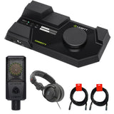 Lewitt CONNECT 6 Desktop 6x6 Dual USB-C Audio Interface Bundle with Lewitt LCT 440 PURE Mic, Polsen Studio Headphones, and XLR-XLR Cable